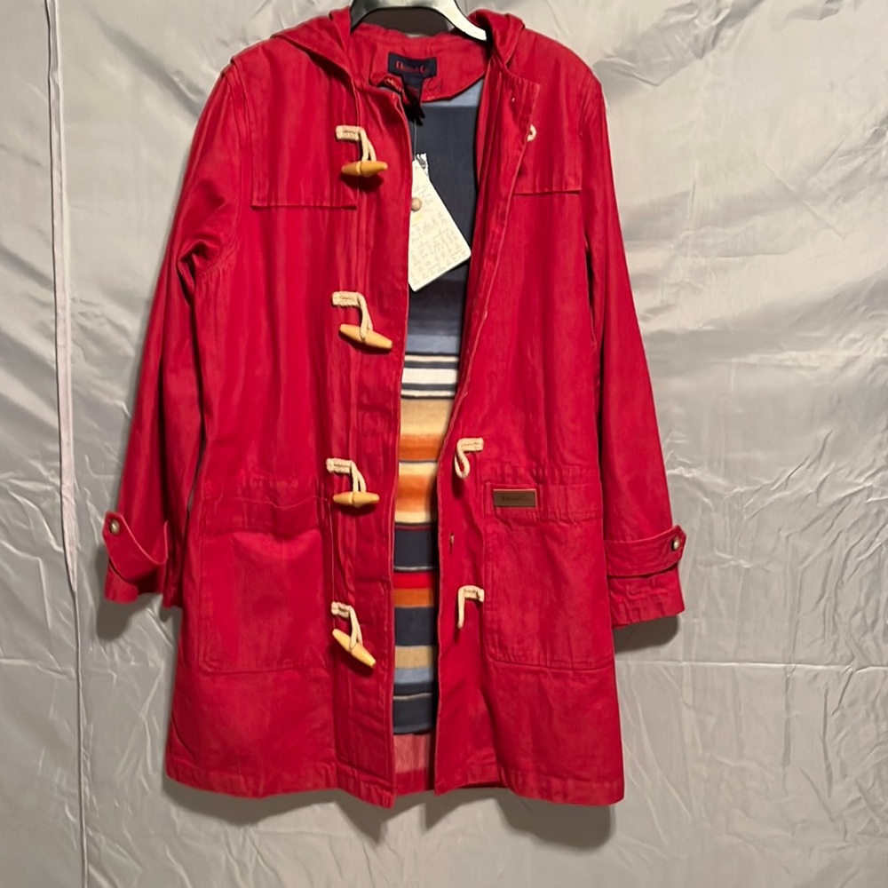 Denim & Co red jacket NWT, size medium